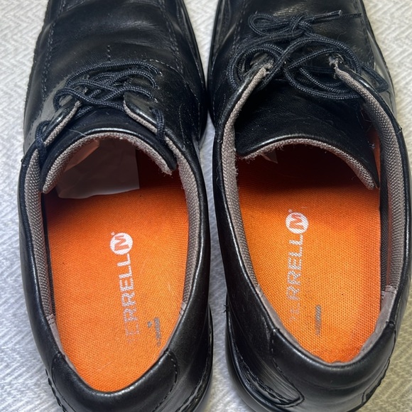 Merrell black leather Dress shoes. Size Men’s 8 - Picture 10 of 11